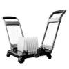 BOSKA Blockbuster Cheese Dicer - Black - Makes Cheese Cubes - Cheese Cutter - Cheese Tools - 3 different formats - 1896 Collection - Counter tool view 1