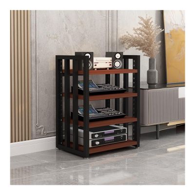 UOUONE AV Media Stand,4-Tier AV Media Stand Corner Rack,Media Stand Audio/Video Display Rack,Suitable for Homes,Offices,Theaters (Color : Style 2)