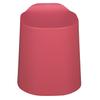 Regency DOTT Plastic Stackable Stools (Set of 4)- Red Raspberry view 3
