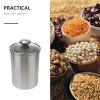 Angoily 1750ml Airtight Coffee Bean Canister Lid Sealed Storage Tank for Snacks Home Kitchen Tool view 2