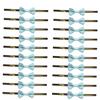 Beaupretty 100pcs Sky Bow Steel Wire Ribbon for Candy Bag Sealing Versatile Baking Package for Desserts Gifts and Crafts view 1