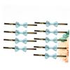 Beaupretty 100pcs Sky Bow Steel Wire Ribbon for Candy Bag Sealing Versatile Baking Package for Desserts Gifts and Crafts view 2