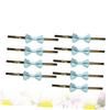 Beaupretty 100pcs Sky Bow Steel Wire Ribbon for Candy Bag Sealing Versatile Baking Package for Desserts Gifts and Crafts view 3