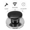 4pcs Whistling Teakettle Lid Knob Replacement, Heat Resistant view 3