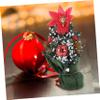 Mini Christmas Tree Xmas Tabletop Decor with Flexible Hinged PVC Branches view 2