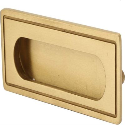 AthuAh Recessed Pulls, Recessed Handle, Concealed Handle,Embedded Handle High Temperature Glazing Sliding Door Handle Fine Buffing for Cabinet