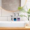 Superecap 300mL Lotion Soap Dispenser Glass (Clear) Bottle Replace Pump Refillable Liquid Soap Dispenser Dish Soap for Kitchen Bathroom view 2