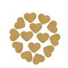 Alipis 200pcs Golden Glitter Hearts Confetti Scatters for Weddings Parties and Events Table Decorations for Valentine Day Showers Birthdays and More view 1