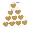 Alipis 200pcs Golden Glitter Hearts Confetti Scatters for Weddings Parties and Events Table Decorations for Valentine Day Showers Birthdays and More view 3