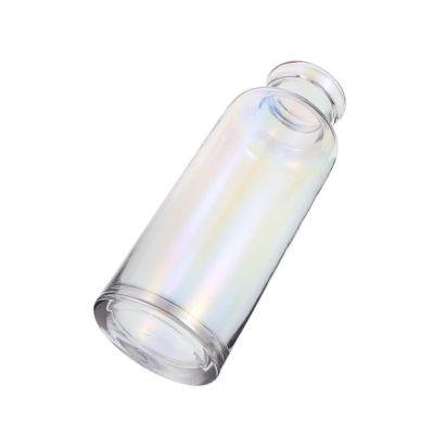 Cabilock Home Stained Glass Vase Modern Home Decor Smooth Glass Vase for Plants