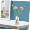Cabilock Home Stained Glass Vase Modern Home Decor Smooth Glass Vase for Plants view 2