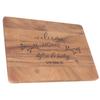 COLLBATH End Grain Cutting Board Walnut Wood Decorative Cutting Board Carved Pattern Kitchen Supply view 1