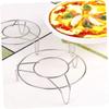 ABOOFAN Stainless Steel Rack Stand Round Cooker Rack for Steaming Baking Roasting view 4