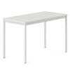 Branch Daily Desk - Functional at Home Office Desk with Effortless Assembly, Timeless Design, Rounded Corners, and Built-in Cable Notch - 36 W x 28.5 H x 24 D - White Work Table view 1