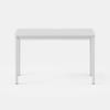 Branch Daily Desk - Functional at Home Office Desk with Effortless Assembly, Timeless Design, Rounded Corners, and Built-in Cable Notch - 36 W x 28.5 H x 24 D - White Work Table view 4