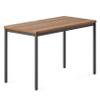 Branch Daily Desk - Functional at Home Office Desk with Effortless Assembly, Timeless Design, Rounded Corners, and Built-in Cable Notch - 36 W x 28.5 H x 24 D - Walnut Work Table view 1
