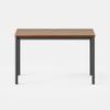 Branch Daily Desk - Functional at Home Office Desk with Effortless Assembly, Timeless Design, Rounded Corners, and Built-in Cable Notch - 36 W x 28.5 H x 24 D - Walnut Work Table view 4