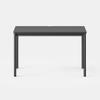 Branch Daily Desk - Functional at Home Office Desk with Effortless Assembly, Timeless Design, Rounded Corners, and Built-in Cable Notch - 48 W x 28.5 H x 24 D - Charcoal Work Table view 4