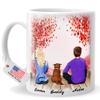 4GIFTSAKE Personalized Dog Lover Coffee Mug - Ceramic Mug for Dog Mom & Dad - Gift for Pet Parents - Mother's Day, Father's Day, Birthday Present - Name & Photo Custom Print view 1