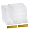 FOMIYES 100pcs Transparent Baking Wrapping Bags for Dessert Cookies and Biscuits Reusable and Recyclable Toast Bags for Holiday and Party Packaging view 1