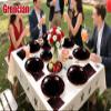 Grencian 96Pcs Black and Red Party Decorations Valentine's Day Red Dot on Black Plates and Napkins Disposable Tableware Set for Birthday Baby Shower Wedding Valentine's Day Party Supplies, Serves 24 view 4
