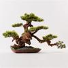 LINKIO Pot for Fake Tree Artificial Bonsai Tree Green Plant Bonsai Home Garden Living Room Decoration Artificial Plant Bonsai Desktop Ornaments Artificial Trees for Home Decor Indoor view 4