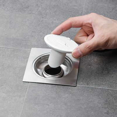 UNbit Floor Drain Floor Drain Core Shower Drain Stopper Sewer Bathtub Filter Plug Bathroom Toilet Accessories 1PCS (Color : Red)