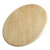 FUREMA 30" Large Lazy Susan Turntable Wooden Rotating Tray Serving Plate Dining Table Centerpieces Round Turntable, Smooth Silent, 360 Degree (Color : Wood, Size : 90cm/36) view 2