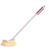 Soft Plastic Toilet Brush White Toilet Bowl Brush Wall Mounted Floor Stand Toilet Cleaner Brush Compact Size Bathroom Set Reusable view 1