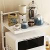 FEELIN Fruit Basket for Kitchen Adjustable Height Microwave Oven Storage Rack, Oven Rack, Kitchen Seasoning Storage Rack, Iron Art Baking Paint Storage RackKitchen Storage Rack Kitchen Gadgets view 3