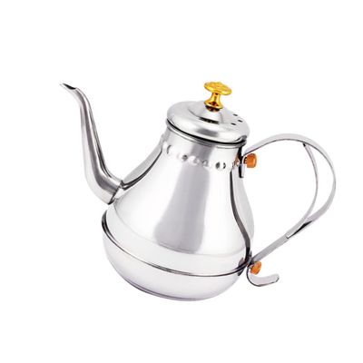 DECHOUS 1pc Stainless Steel Boiling Kettle Ergonomic Handle Teapot for Boil for Home Use for Tea and Preparation