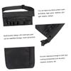 jojofuny Nylon Waist Pouch Medical Tools Organizer Multiple Pockets for Lightweight and Utility Belt for Easy Access to Supplies Black view 3