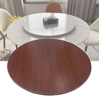 FUREMA 30in 27in 36in Wooden Lazy Susan Swivel Tray for Dining Table, Round Tabletop Turntable, Smooth Serving Tray with Base, for Home Kitchen, Heavy Duty (Color : Mahogany, Size : 90cm (36 in))