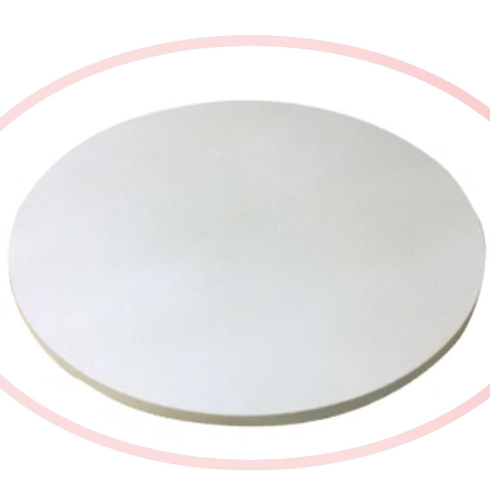 FUREMA 30in 36in 40in Large Lazy Susan Wood Turntable Kitchen Rotating Tray Spinning Serving Plate for Countertop Table, 360 Swivel Tray, Oversized Tabletop (Color : White, Size : 90cm (36 in))