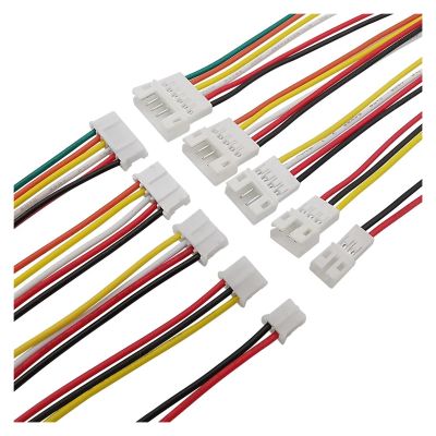 WENBIXIA 10Pcs JST PH 2.0mm Pitch Male/Female Connector 2P 3P 4P 5P 6 Pin with Electronic Wire 200mm 26AWG (Color : 10Pcs 6Pin-K)