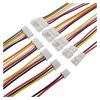 WENBIXIA 10Pcs JST PH 2.0mm Pitch Male/Female Connector 2P 3P 4P 5P 6 Pin with Electronic Wire 200mm 26AWG (Color : 10Pcs 6Pin-K) view 1
