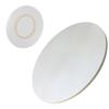 FUREMA Wood Revolving Plate Large Lazy Susan 30in 20in 24in 36in 40in 50in, Kitchen Turntable 360 Swivel, Service Tray for Dining Table, Sturdy, Oversized, Easy to Clean (Color : White, Size : 90cm view 1