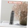 HAKIDZEL Leaning Tower of Pisa Model Vintage Metal Building Ornament Home Decor for Living Office and Table Sculpture for Travel Souvenir and Architectural Decoration view 4
