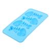 ABOOFAN Fishbone Silicone Ice Cube Tray Eco-friendly Popsicle Maker for Summer Fun Unique Food-grade Silicone Random Color Molds for Diy Ice Treats view 1