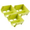 DECHOUS 3pcs Multi-Function Beer Rack Stackable Storage Rack for Kitchen Fridge Can Holder Beverage Organizer Plastic Soda Can Dispenser view 1