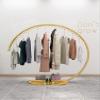 LINKIO Freestanding Clothes Hanger Home Floor-Standing Coat Rack Bedroom Coat Rack Indoor Simple Fashion Clothing Store Display Rack Decorative Coat Rack Coat Treefree-Standing (Size : Small) view 3