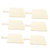 DECHOUS 6pcs Cutting Boards for Crafts Boy Girl Painting Toys for Serving Fruits Cheeses Appetizers Space-saving Design for Kitchen Decor view 1
