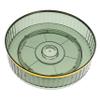 Ciieeo Convenient Rotating Desktop Organizer for Makeup and Spices Multi-Functional Storage Tray for Bathroom Kitchen Pantry and Vanity Green view 1