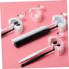 Ciieeo 2pcs Flamingo Cup Toothbrush Holder Rack Cute Bathroom Storage for Toothbrushes Easy to Install Space-Saving Design for Boys and Girls and Girls view 4