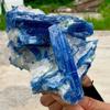 AtkitS Natural Natural Blue kyanite with Quartz Crystal Specimen Rough Reiki Healing (Size : 150-200g) view 1