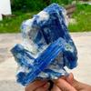 AtkitS Natural Natural Blue kyanite with Quartz Crystal Specimen Rough Reiki Healing (Size : 150-200g) view 3