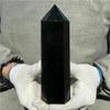 AtkitS Natural Natural Black Tourmaline Quartz Crystal Point Tower Polished Healing (Size : 400-450g) view 1