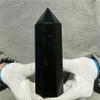AtkitS Natural Natural Black Tourmaline Quartz Crystal Point Tower Polished Healing (Size : 400-450g) view 4