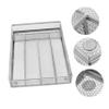 DECHOUS Silver Drawer Organizer for Kitchen and Home Storage Holder with Non-slip Foot Pads Multi-purpose Divided Organizer for Utensils Jewelry and More view 2
