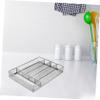 DECHOUS Silver Drawer Organizer for Kitchen and Home Storage Holder with Non-slip Foot Pads Multi-purpose Divided Organizer for Utensils Jewelry and More view 4